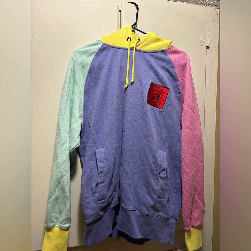 Patty, fresh pastel hoodie, police sweatshirt